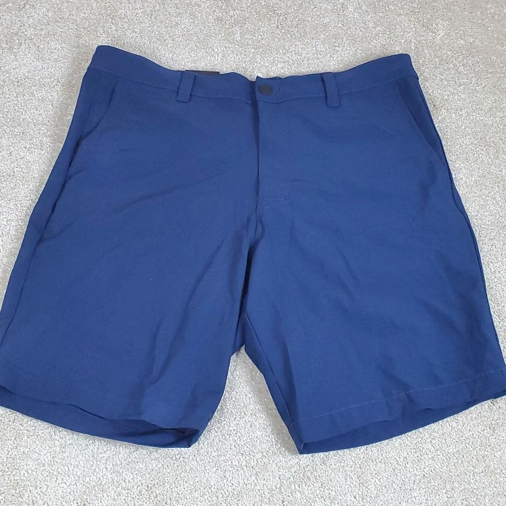 Banana Republic Men's Shorts Size 38‎ Navy Blue Stretch Fabric New With Tags